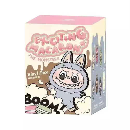 Labubu The Monsters Exciting Macaron Plush Toys Authentic POP MART