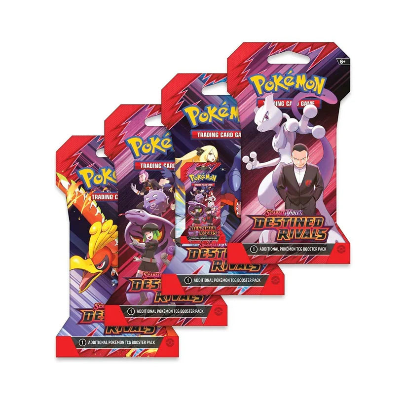 Scarlet & Violet-Destined Rivals Sleeved Booster Pack 10 Cards (PRESELL)