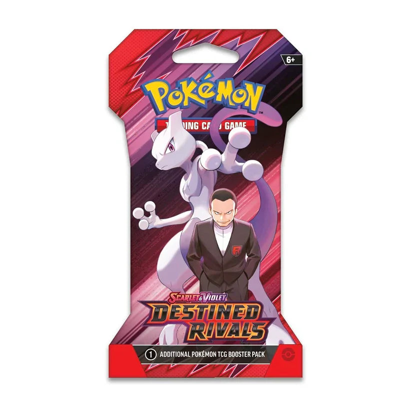 Scarlet & Violet-Destined Rivals Sleeved Booster Pack 10 Cards (PRESELL)
