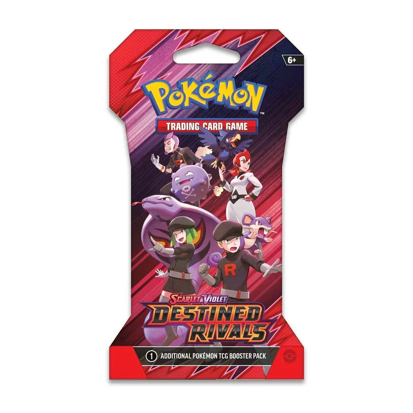Scarlet & Violet-Destined Rivals Sleeved Booster Pack 10 Cards (PRESELL)