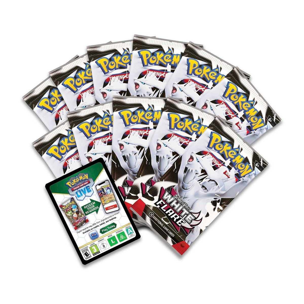 Scarlet & Violet—White Flare Pokémon Center Elite Trainer Box