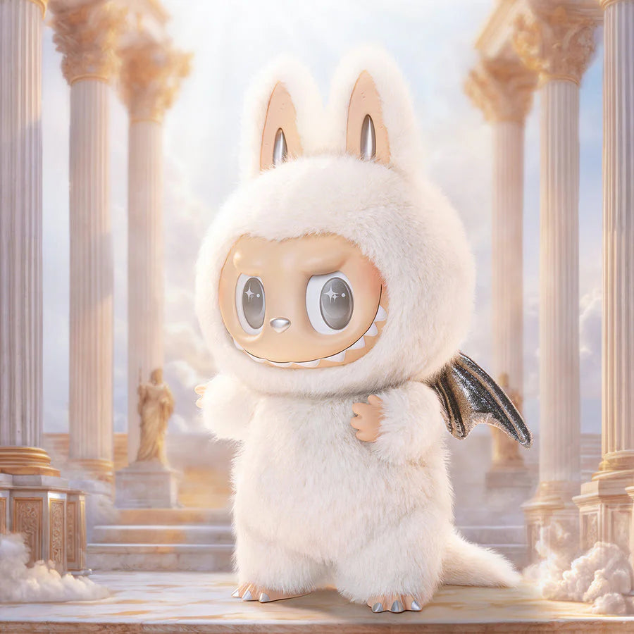 The Monsters Zimomo Labubu Angel in Clouds-Vinyl Plush Doll Pop Mart