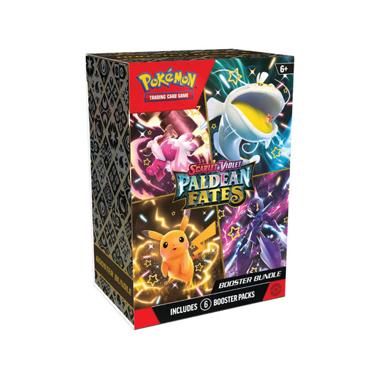 Pokemon Scarlet & Violet: Paldean Fates 6-Pack Booster Bundle